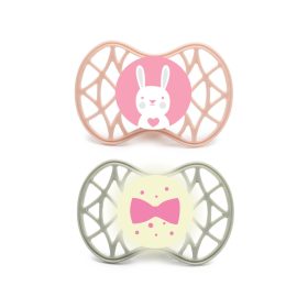   Nuvita Orthosoft Air55 2db-os cumi szett 0+ - English Rose/Sage Green - nyuszi/masni 70642