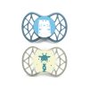 Nuvita Symmetric Air55 2db-os cumi szett 0+ - Powder Blue/Sage Green - tigris/zsiráf 70652
