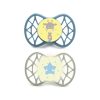 Nuvita Symmetric Air55 2db-os cumi szett 0+ - Powder Blue/Sage Green - zsiráf/csillag 70652