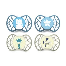   Nuvita Symmetric Air55 4db-os cumi szett 0+ - Powder Blue/Sage Green - 70654 tigris, csillag, zsiráf, dream big