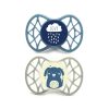 Nuvita Orthosoft Air55 2db-os cumi szett 6+ - Powder Blue/Sage Green - felhő/kutya 70842