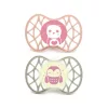 Nuvita Symmetric Air55 2db-os cumi szett 6+ - English Rose/Sage Green - panda/pingvin 70852