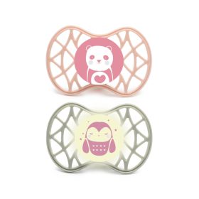   Nuvita Symmetric Air55 2db-os cumi szett 6+ - English Rose/Sage Green - panda/pingvin 70852