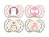 Nuvita Symmetric Air55 4db-os cumi szett 6+ - English Rose/Sage Green - 70854 maci, pingvin, behappy