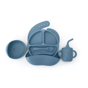 Nuvita 6 részes étkészlet - Powder Blue - 8475