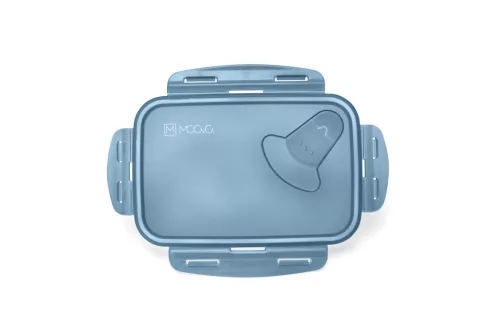 Nuvita KiddieKit uzsonnás doboz 1000 ml - powder Blue 4430