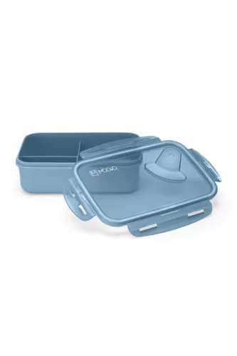 Nuvita KiddieKit uzsonnás doboz 1000 ml - powder Blue 4430