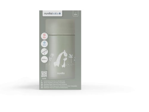 Nuvita termosz 620ml - sage green 4475