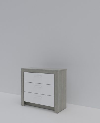 Todi Cube 2 3 fiókos komód (2 doboz)