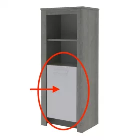 Todi Cube 2 ajtó keskeny szekrényhez