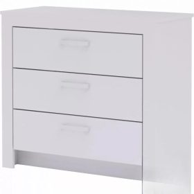 Todi White Bunny 3 fiókos komód (2 doboz)