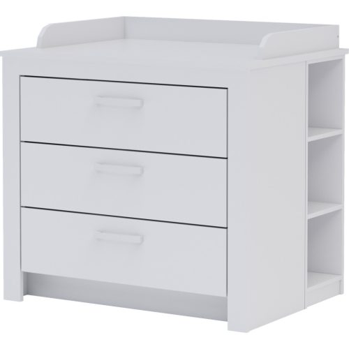 Todi White Bunny nyitott polc a pelenkázó toldalék alá