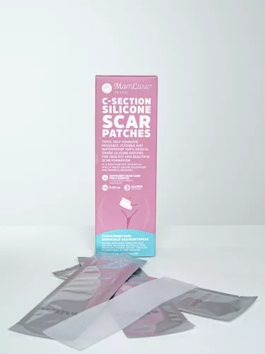 Momcare Császármetszés hegkezelő szilikontapasz 3db L-XL