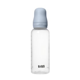   BIBS cumisüvegszett (Pasztellkék) 270 ml - natúr kaucsuk cumifejjel