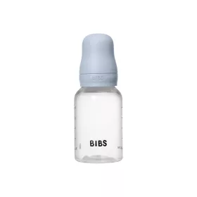BIBS Cumisüvegszett szilikon cumifejjel - Pasztellkék 