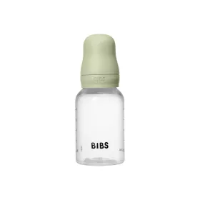 BIBS Cumisüvegszett szilikon cumifejjel - Zsálya