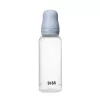 BIBS Cumisüvegszett 270 ml szilikon cumifejjel - Pasztellkék