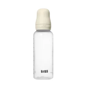   BIBS Cumisüvegszett 270 ml szilikon cumifejjel - Krémfehér