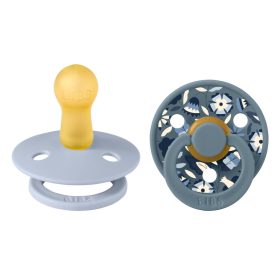   BIBS x Liberty 2-es szett Colour Bobo Hamvaskék Mix, 6-18 hó