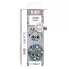 BIBS x Liberty 2-es szett Colour Bobo Cumi 6-18 hó - Hamvaskék Mix