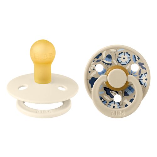 BIBS x Liberty 2-es szett Colour Bobo Krémfehér Mix, 0-6 hó