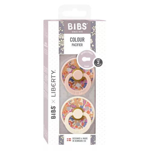 BIBS x Liberty 2-es szett Colour Cumi 6-18 hó - Nyári Virágzás Púder Mix