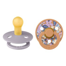   BIBS x Liberty 2-es szett Colour Nyári Virágzás Sütőtök Mix, 0-6 hó