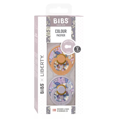 BIBS x Liberty 2-es szett Colour Cumi 6-18 hó - Nyári Virágzás Sütőtök Mix