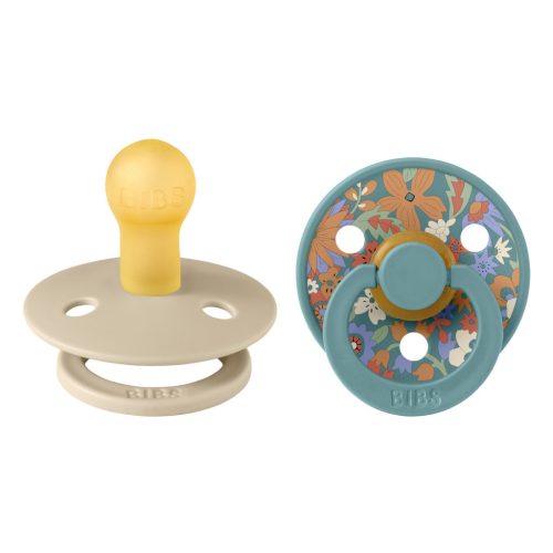 BIBS x Liberty 2-es szett Colour Nyári Virágzás Vanília Mix, 0-6 hó