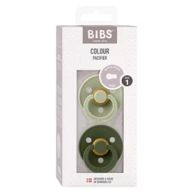 BIBS Colour Cumi 2-es szett (Zsálya/Terepzöld) 6-18 hó