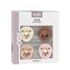 BIBS Colour Cumi 4-es szett (Krémfehér/Púderrózsaszín/Mackó/Cseresznyevirág) 0-6 hó