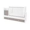 Lorelli Trend PLUS kombi ágy 70x165 - White String