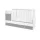 Lorelli Trend PLUS kombi ágy 70x165 - White String