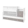 Lorelli Trend PLUS kombi ágy 70x165 - White String