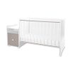 Lorelli Trend PLUS kombi ágy 70x165 - White String