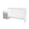 Lorelli Trend PLUS kombi ágy 70x165 - White String