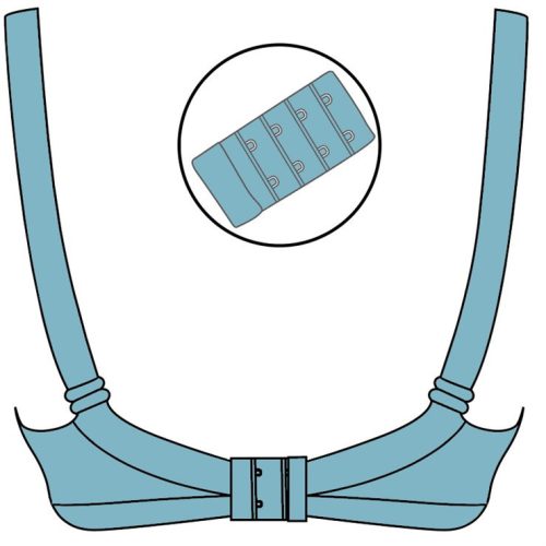 Carriwell Csipkés puha szoptatós melltartó - Fekete M