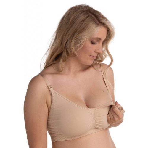 Carriwell 2db-os original szoptatós melltartó - Fekete/Bézs XL