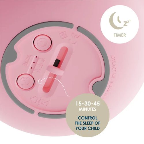 Nosiboo Zigg éjjeli fény - pink