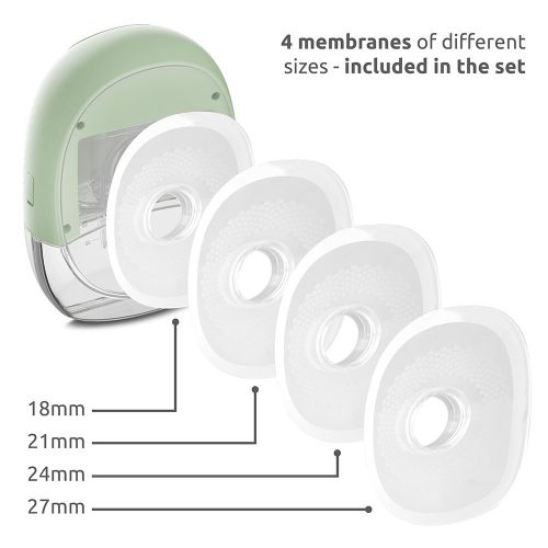 Lorelli Alice Hands Free elektromos mellszívó - Green