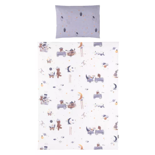 Chipolino 5 részes ágynemű garnitúra - Winnie the Pooh astronaut