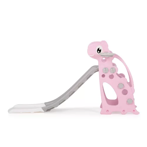 Chipolino gyerek csúszda Dino 116 cm - pink