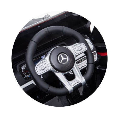 Chipolino Mercedes AMG G63 elektromos autó - red leather