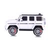 Chipolino Mercedes AMG G63 elektromos autó - white leather