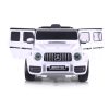 Chipolino Mercedes AMG G63 elektromos autó - white leather
