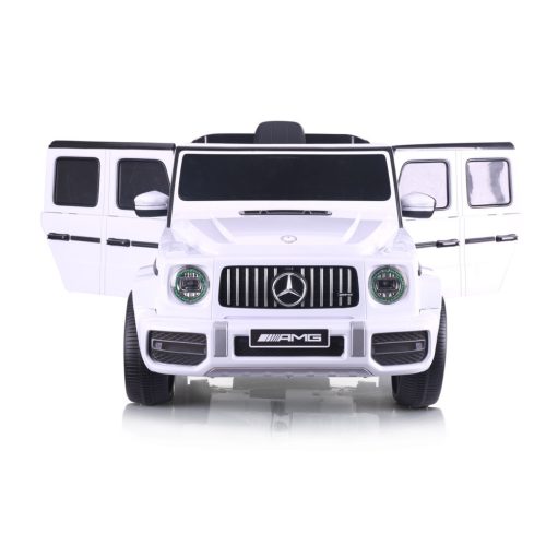Chipolino Mercedes AMG G63 elektromos autó - white leather