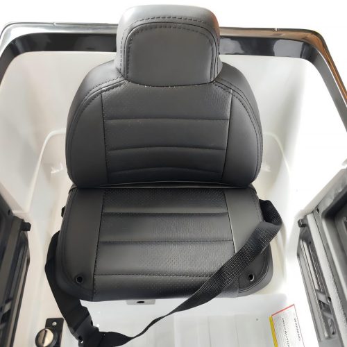 Chipolino Mercedes AMG G63 elektromos autó - white leather