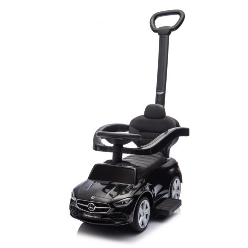 Chipolino Mercedes Benz C-Class bébitaxi tolókarral - black