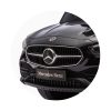 Chipolino Mercedes Benz C-Class bébitaxi tolókarral - black