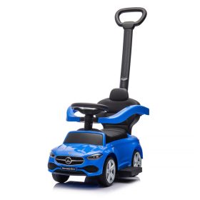 Chipolino Mercedes Benz C-Class bébitaxi tolókarral - blue